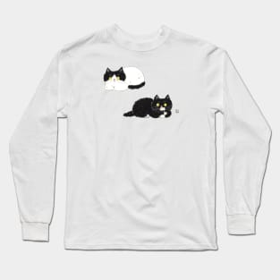 Yin yang cats Long Sleeve T-Shirt